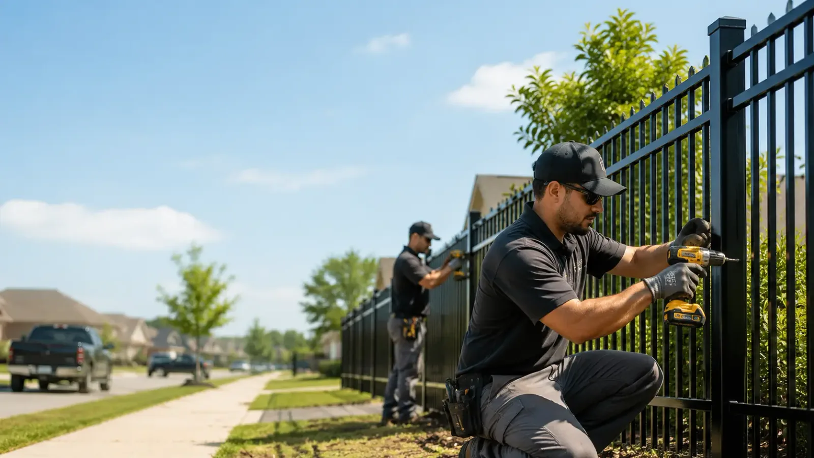 Metal Fence Installation in Le Claire, IA